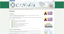 Desktop Screenshot of canadda.org.uk