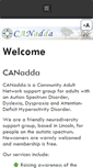 Mobile Screenshot of canadda.org.uk